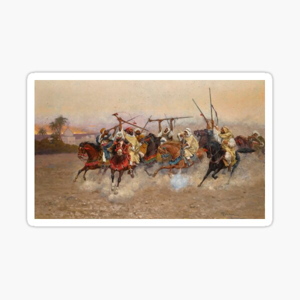 Aperçu de l'œuvre balade à cheval art oriental créée et vendue par aminekaizer.