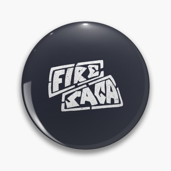 Item preview, fire saga  vintage retro distressed designed and sold by StencilRev.