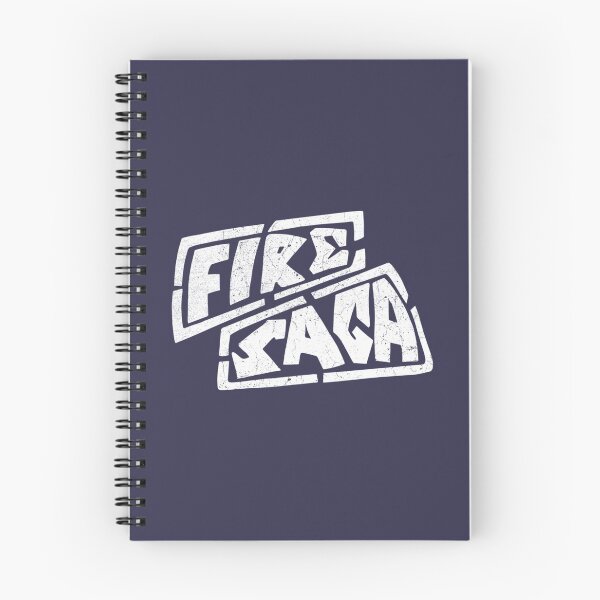 Item preview, fire saga  vintage retro distressed designed and sold by StencilRev.