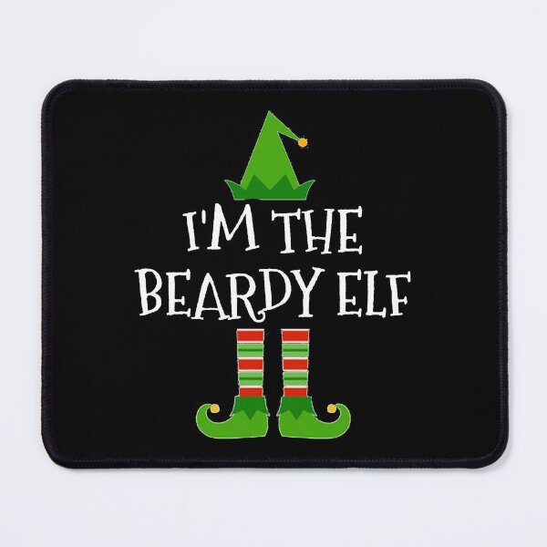 Item preview, I'm The Beardy Elf Matching Family Group Christmas print designed and sold by TopRatedDesigns.