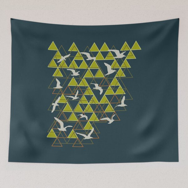Item preview, Flock of Seagulls designed and sold by StencilRev.