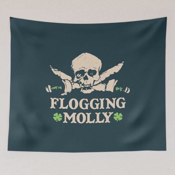 Item preview, Flogging Molly Celtic punk band designed and sold by StencilRev.