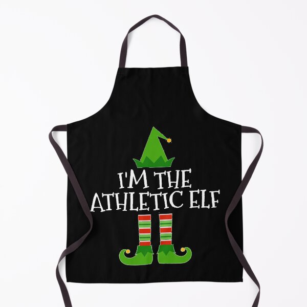 Item preview, I'm The Athletic Elf Matching Family Group Christmas graphic designed and sold by TopRatedDesigns.