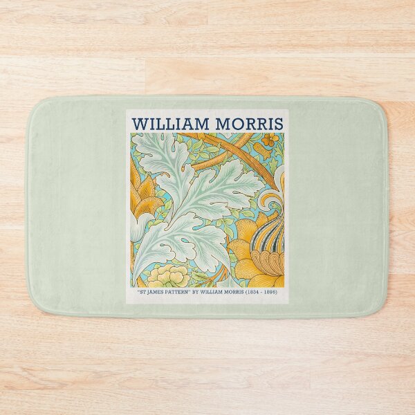 Item preview, WILLIAM MORRIS HD - St.James pattern (1881) by William Morris Original Art Print designed and sold by Go Logo Designs.