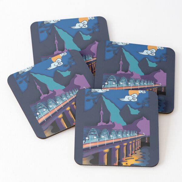 Item preview, Aesthetic Seoul Night Vibes designed and sold by DESIGNNATS.