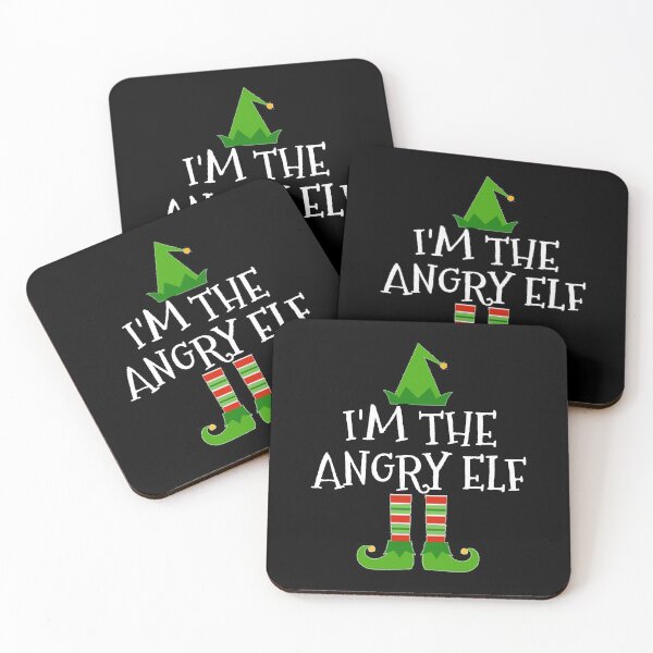 Item preview, I'm The Angry Elf Matching Family Group Christmas graphic designed and sold by TopRatedDesigns.