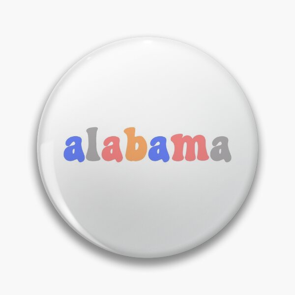 Item preview, Alabama Retro Vintage Colorful Typography Text Word designed and sold by MountainD.