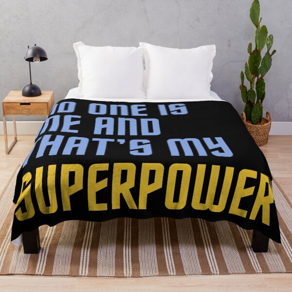 Item preview, No one is me and that is my superpower designed and sold by Graphicore.