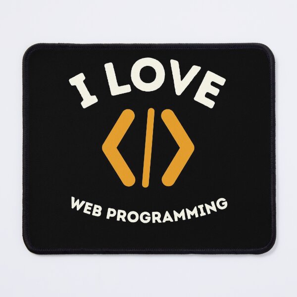 Item preview, I Love Web Programming designed and sold by theredsharp.