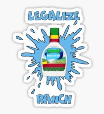 LEGALIZE RANCH Sticker