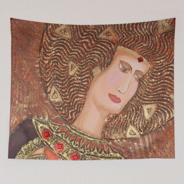Item preview, Spiritual art - meditation painting by Ksavera designed and sold by KsaveraArt.