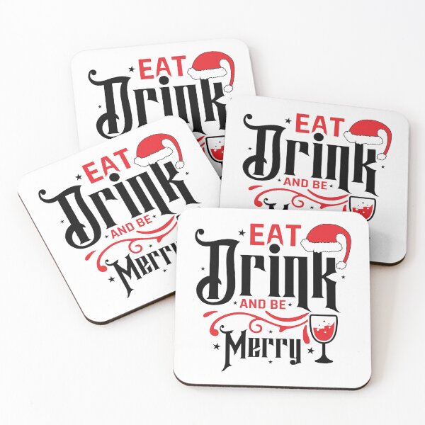 Item preview, Eat drink and be merry - merry x mas, christmas mood designed and sold by Delandor.