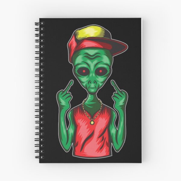 Item preview, Gangster Alien Middle Finger to the World designed and sold by stillballin.