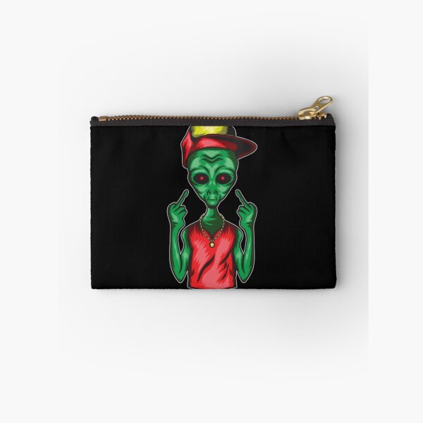 Item preview, Gangster Alien Middle Finger to the World designed and sold by stillballin.
