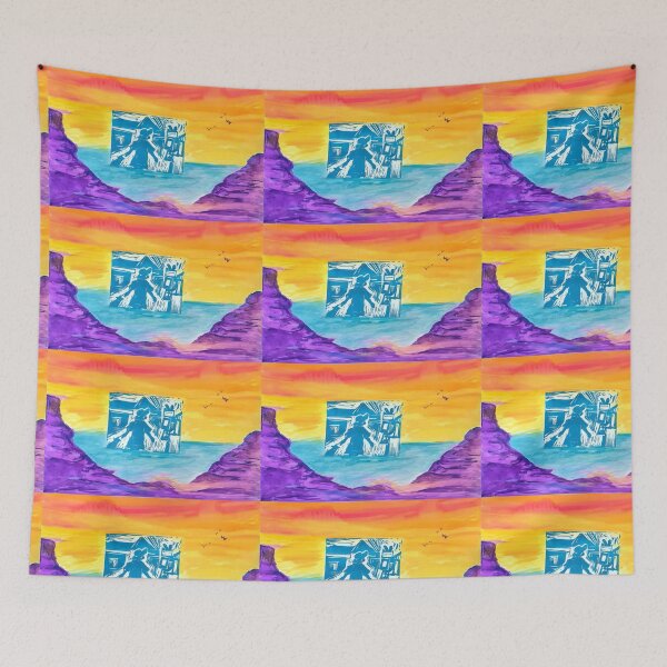 Item preview, Moment in Time Sunset on Purple Rocks designed and sold by Tamara Shaw.