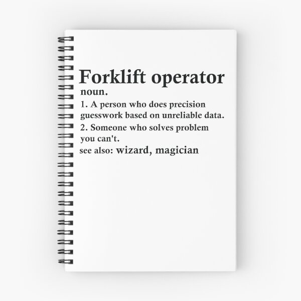 Item preview, Forklift Operator Definition Funny Occupation designed and sold by woodesigner.
