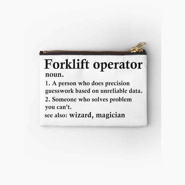 Item preview, Forklift Operator Definition Funny Occupation designed and sold by woodesigner.