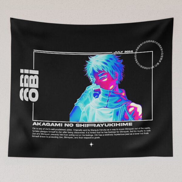 Item preview, Akagami no Shirayuki-hime - Rgb Obi designed and sold by V3S0.