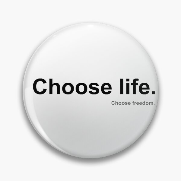 Item preview, Choose life. Choose freedom designed and sold by Re-creativ.