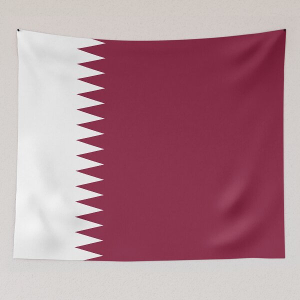 Item preview, Qatar Flag designed and sold by WorldFlagCo.