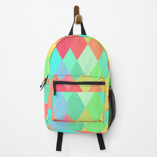 Item preview, colorful geometric patterns-rainbow colors designed and sold by BROWNEESHOUSE.