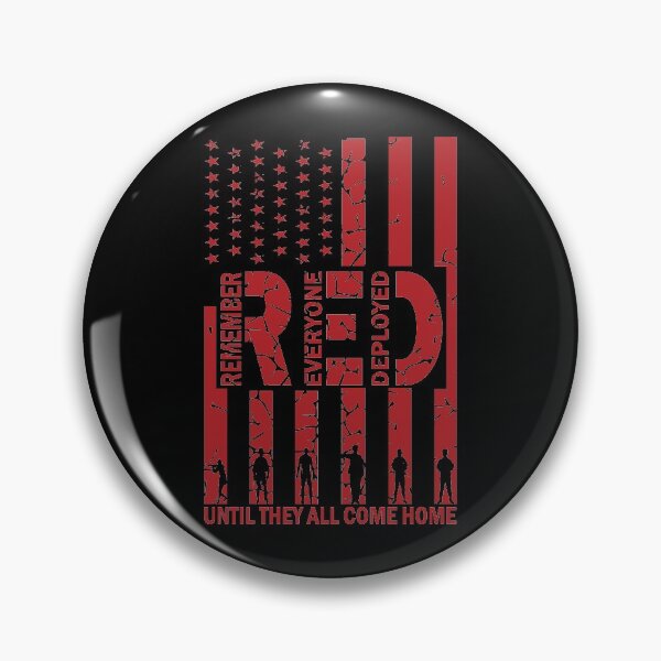 Artikelvorschau, Red Friday Military Veteran Deployed entworfen und verkauft von TeeHome.