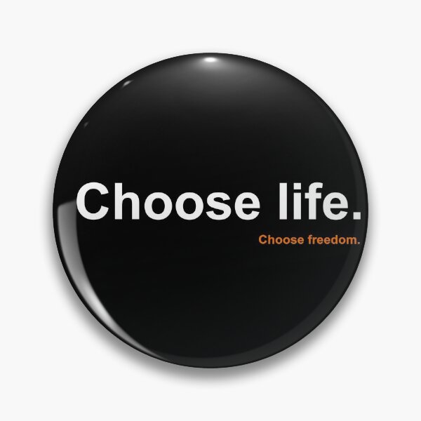 Item preview, Choose life. Choose freedom designed and sold by Re-creativ.