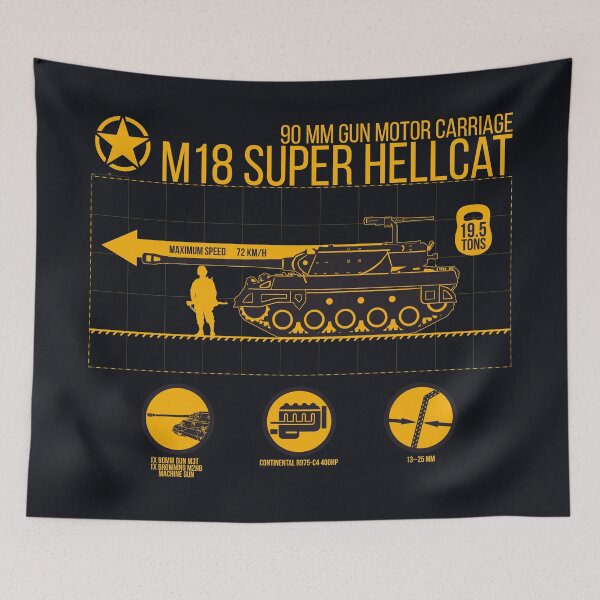 Item preview, I like tanks! M18 Super Hellcat 90mm gun motor carriage designed and sold by FAawRay.