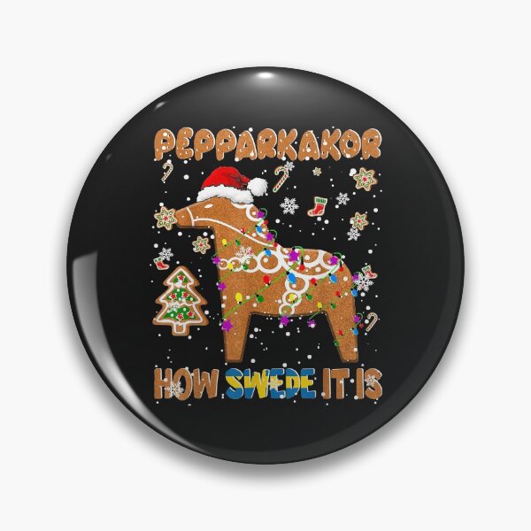 Item preview, Pepparkakor How Swede It Is Christmas Cookies Dala Horse designed and sold by minadebbieark.