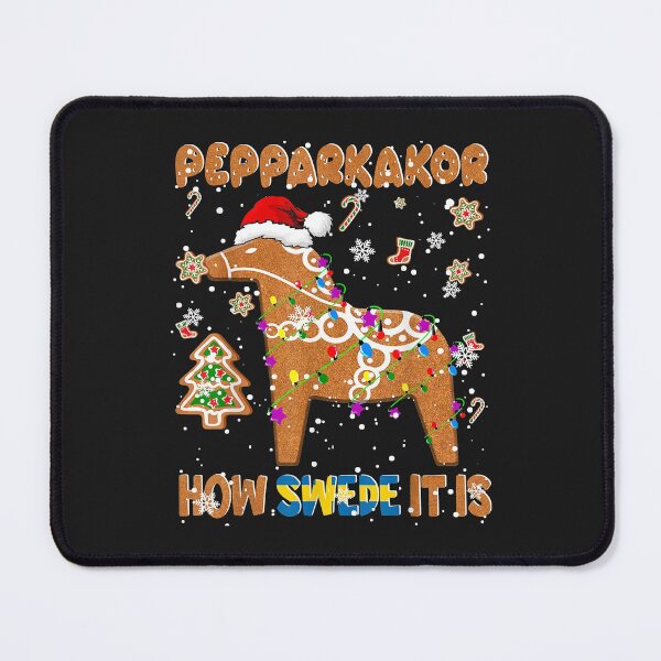 Item preview, Pepparkakor How Swede It Is Christmas Cookies Dala Horse designed and sold by minadebbieark.