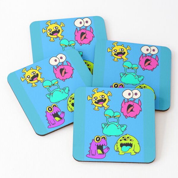 Item preview, Funny Silly Monsters. designed and sold by SoListenDickEdd.