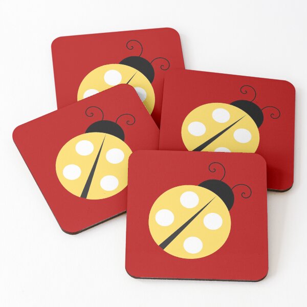 Item preview, Mustard Yellow Ladybug designed and sold by rewstudio.