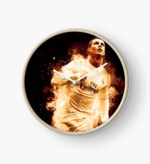 Cristiano Ronaldo 'CR7' Fire Design Clock