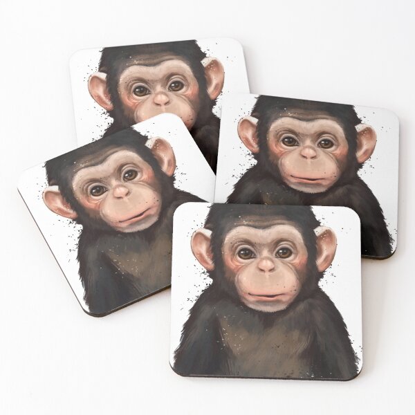 Item preview, baby chimpanzee designed and sold by Niti-Niti.