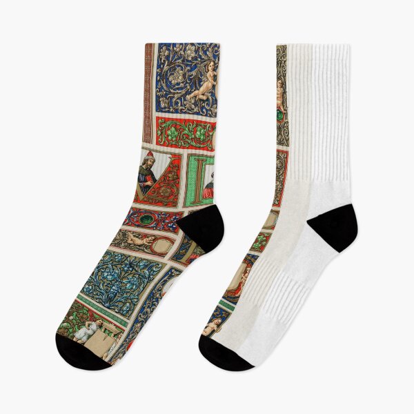 Item preview, Albert Racinet - Vintage Renaissance Medieval Pattern designed and sold by FrostMintStudio.