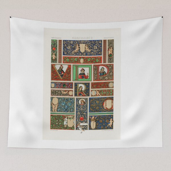 Item preview, Albert Racinet - Vintage Renaissance Medieval Pattern designed and sold by FrostMintStudio.