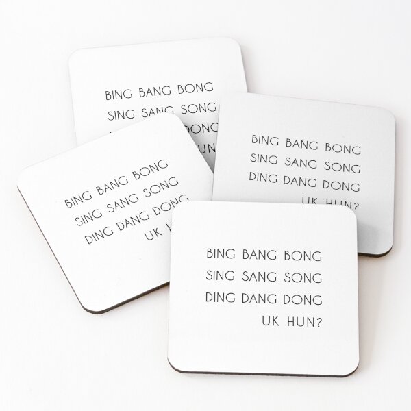 Item preview, Bing bang bong, Sing sang song, Ding dang dong, UK hun? designed and sold by GirlGangPrints.
