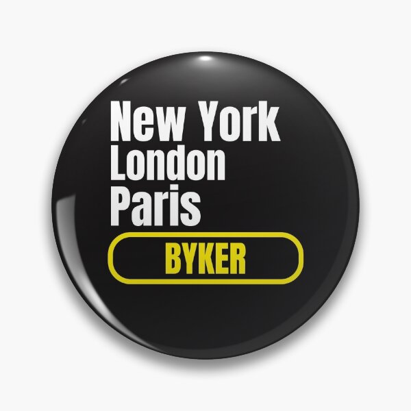 Item preview, New York London Paris Byker designed and sold by MerchByCraig.