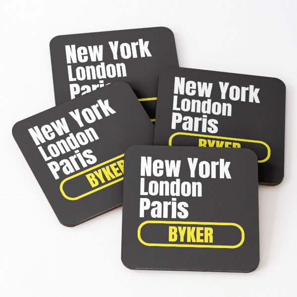 Item preview, New York London Paris Byker designed and sold by MerchByCraig.