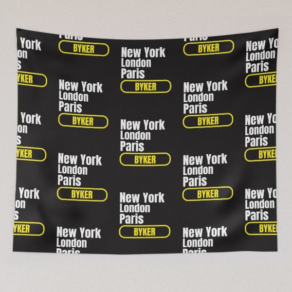 Item preview, New York London Paris Byker designed and sold by MerchByCraig.
