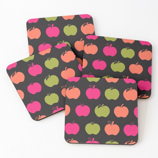 Item preview, Multicolor Apples (Cottagecore colors) designed and sold by NatureKinKat.