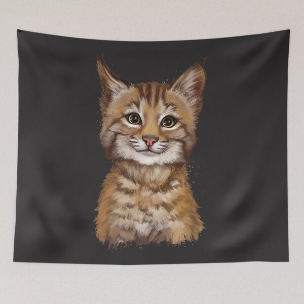 Item preview, baby lynx designed and sold by Niti-Niti.
