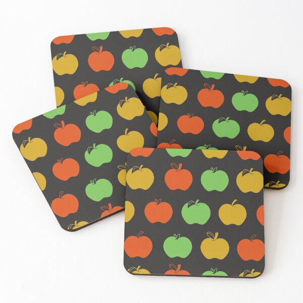 Item preview, Multicolor Apples (Midtone colors) designed and sold by NatureKinKat.