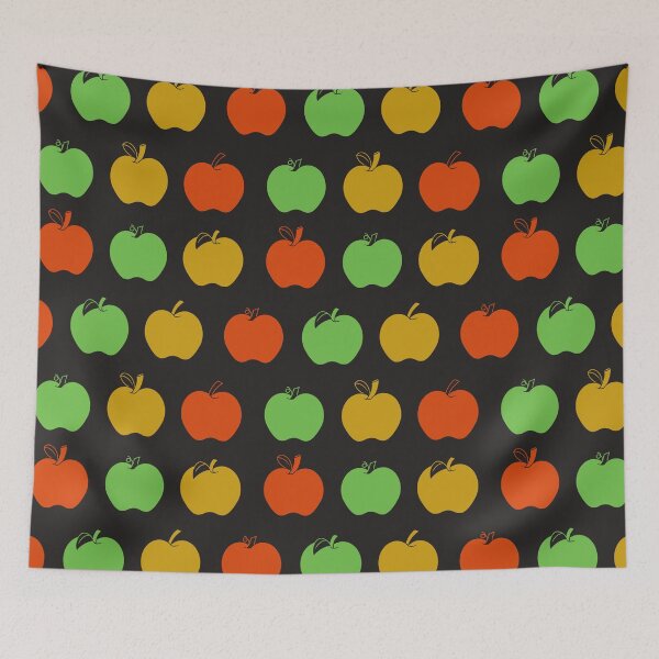 Item preview, Multicolor Apples (Midtone colors) designed and sold by NatureKinKat.
