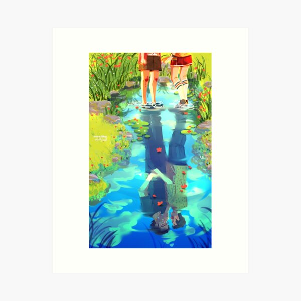 Item preview, The ripples of the water designed and sold by Meowsteryy.