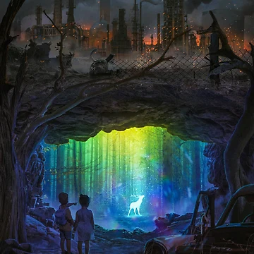 Artwork thumbnail, Two Worlds by Indranil Saha