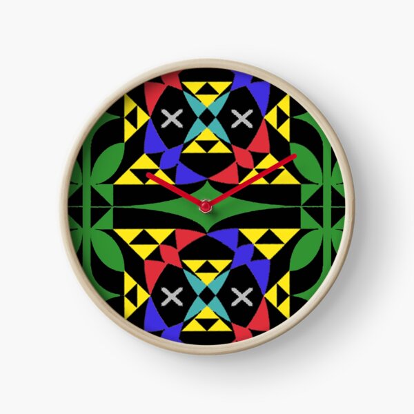 Triforce Kaleidoscope Clock