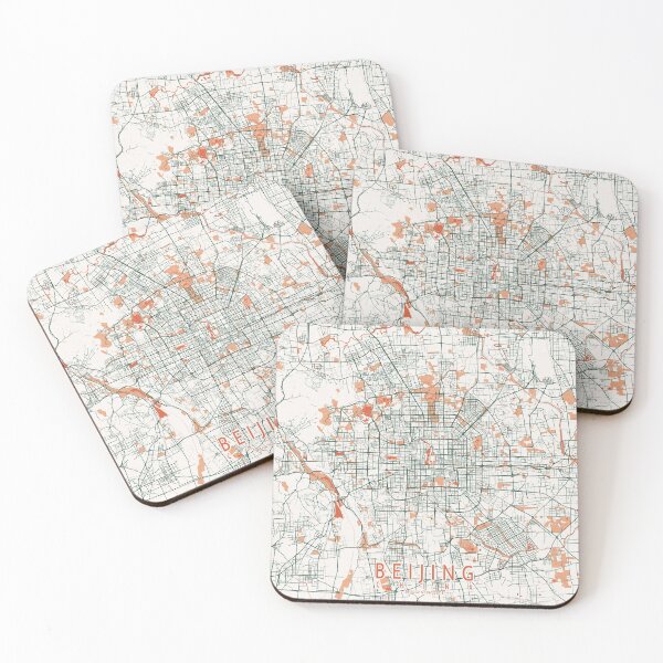 Item preview, Mapa de la ciudad de Beijing de China - Bohemio designed and sold by deMAP.