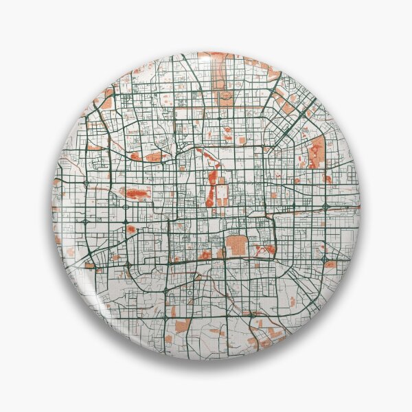 Item preview, Beijing City Map of China - Bohemian designed and sold by deMAP.