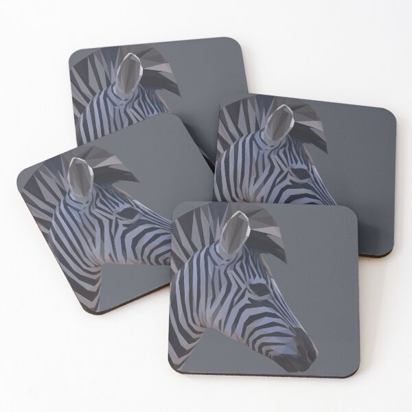 Item preview, Low Poly Zebra designed and sold by ErinFCampbell.